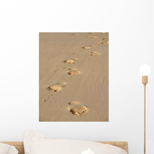 Tracks Sand Wall Decal Design 1