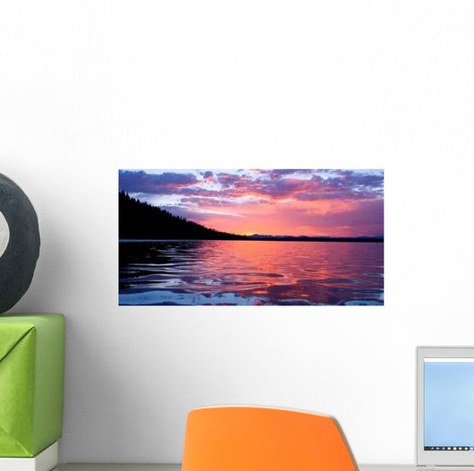 Sunrise Leigh Lake Wall Decal