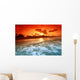ocean sunrise Wall Mural