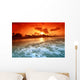 ocean sunrise Wall Mural