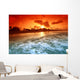 ocean sunrise Wall Mural