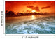 ocean sunrise Wall Mural