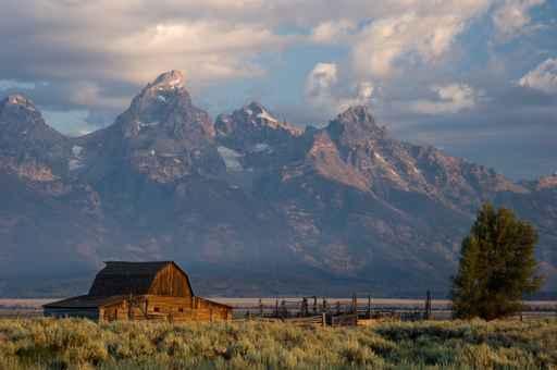 Antelope Flats Barn Wall Decal Design 3