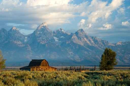 Antelope Flats Barn Wall Decal Design 2
