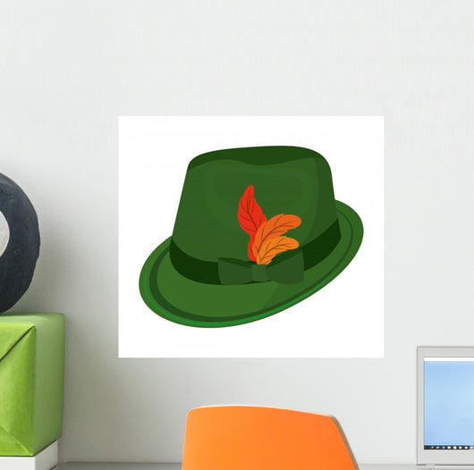 Oktober Fest Hat Icon Wall Decal