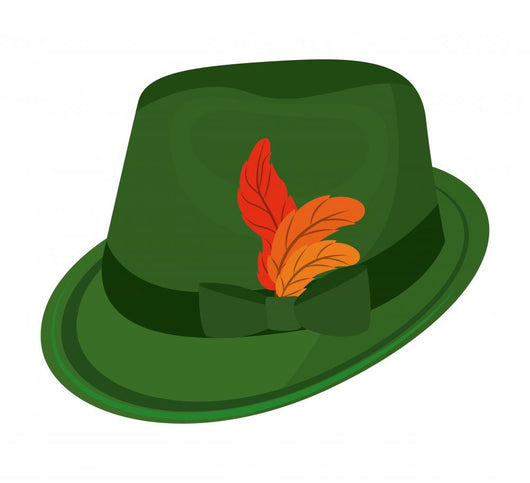 Oktober Fest Hat Icon Wall Decal