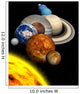 Solar System Wall Mural