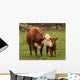 Momma Cow and Calf Wall Decal