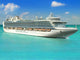 Luxury Cruise Ship Sailing from Port Wall Mural