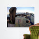 Skydiver point of view teamwork formation Wall Mural
