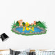 Mother Duck and Ducklings Wall Decal