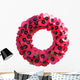 Flower Decals - A Remembrance Day Poppy Wreath Wall Decal