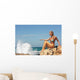 Blond Mermaid Wall Mural