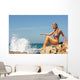 Blond Mermaid Wall Mural