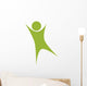 symbol healthy person  icon design, vector illustration  Wall Decal