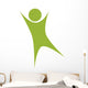 symbol healthy person  icon design, vector illustration  Wall Decal