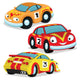 Cute Racing Cars Wall Decal Sticker Set