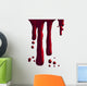 Dripping blood Wall Decal