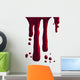 Dripping blood Wall Decal
