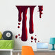 Dripping blood Wall Decal