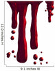 Dripping blood Wall Decal