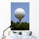golf ball on tee on grass Wall Mural