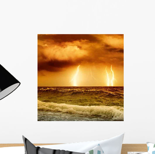 Ocean Storm Wall Decal