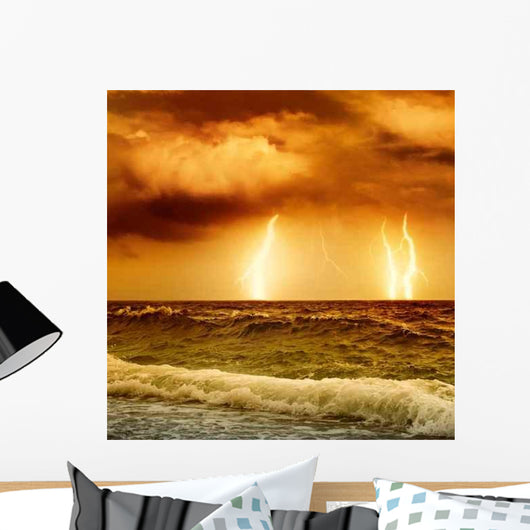 Ocean Storm Wall Decal
