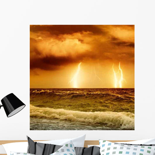 Ocean Storm Wall Decal