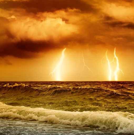 Ocean Storm Wall Decal