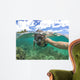 Woman Snorkeling Wall Mural