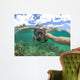 Woman Snorkeling Wall Mural