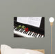 Sheet Music with Rose Wall Mural