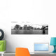 New York Skyline From Brooklyn Wall Mural