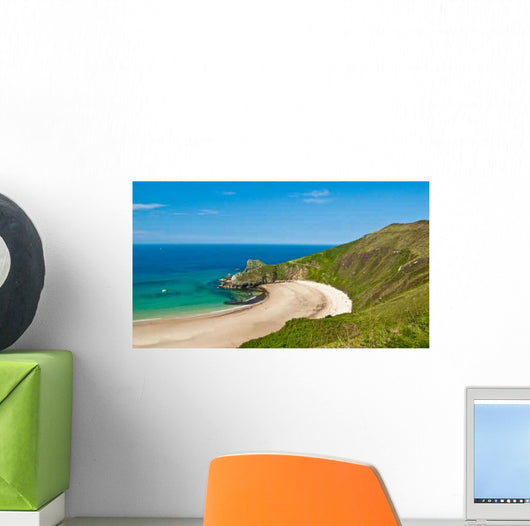 Plage Des Asturies Wall Decal