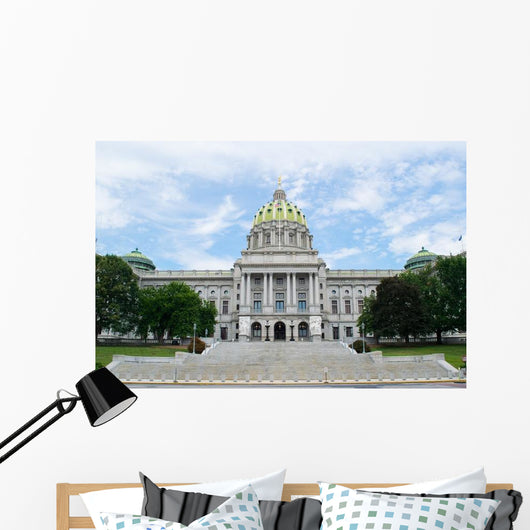 Capitol Building Harrisburg Pennsylvania Wall Decal