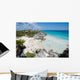 Little cove by Mayan ruins Wall Mural