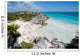 Little cove by Mayan ruins Wall Mural