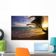 sunrise at lanikai beach in Hawaii Wall Mural