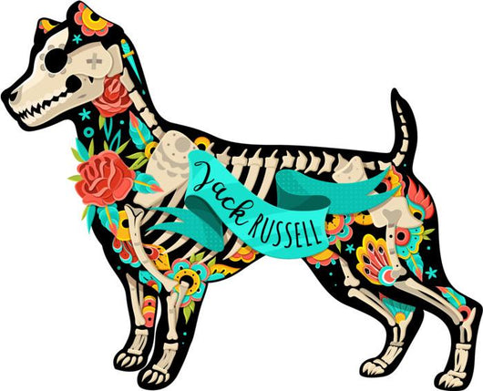 Jack Russell Terrier Dog Wall Decal
