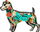 Jack Russell Terrier Dog Wall Decal
