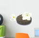 Frangipani on Honeycomb Pebble Blossoms Wall Decal
