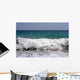 Wave Crashing Shore Wall Decal