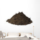mound of soil isolated Wall Decal