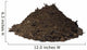 mound of soil isolated Wall Decal