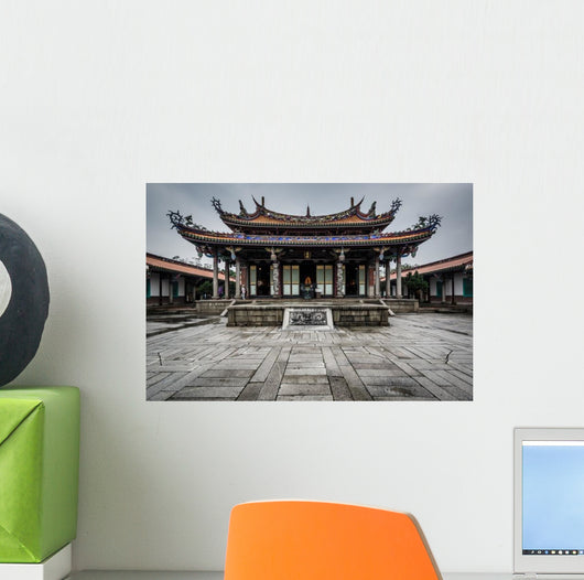 Exterior Taipei Confucius Temple Wall Decal