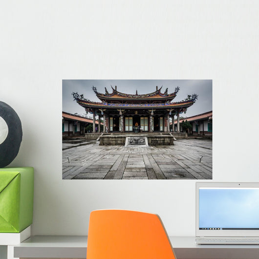 Exterior Taipei Confucius Temple Wall Decal