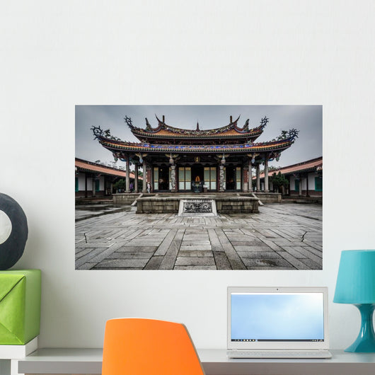 Exterior Taipei Confucius Temple Wall Decal