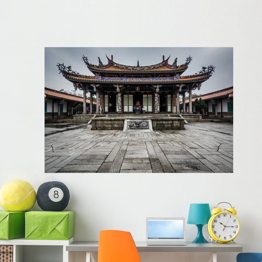 Exterior Taipei Confucius Temple Wall Decal
