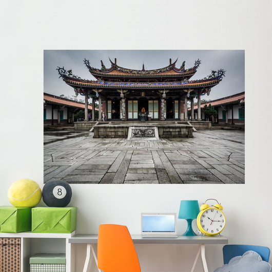 Exterior Taipei Confucius Temple Wall Decal